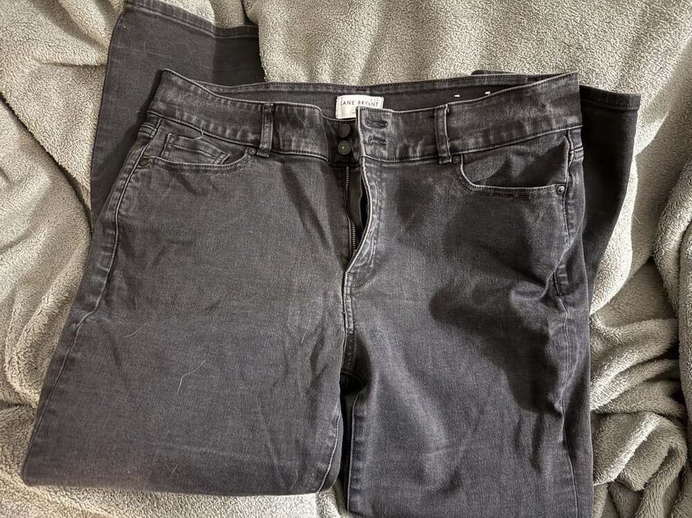 Lane Bryant Black Denim Jeans